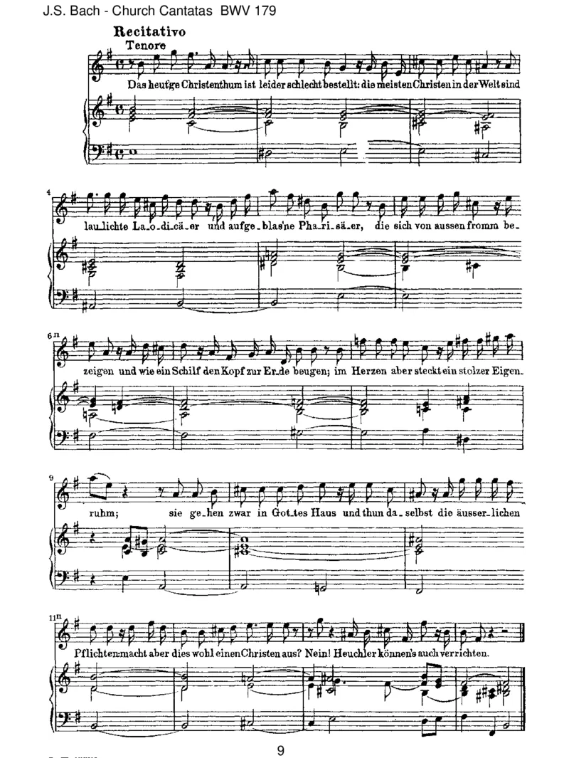 BWV179Siehezu,dassdeineGottesfurcht_一万首著名钢琴曲谱哈农贝多芬合集视频教学电子版高清无水印可打印_1古典钢琴知名音乐家谱_巴赫钢琴谱全集_J.S巴赫作品全集