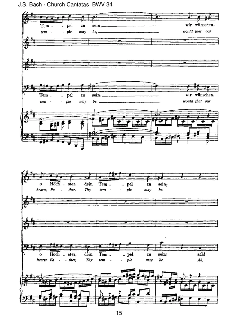 BWV34OewigesFeuer,oUrsprungderLiebe_一万首著名钢琴曲谱哈农贝多芬合集视频教学电子版高清无水印可打印_1古典钢琴知名音乐家谱_巴赫钢琴谱全集_J.S巴赫作品全集