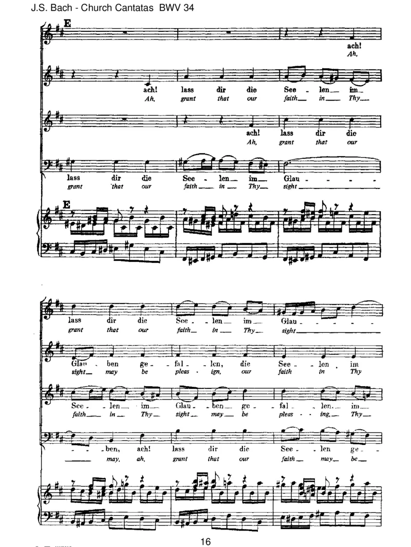 BWV34OewigesFeuer,oUrsprungderLiebe_一万首著名钢琴曲谱哈农贝多芬合集视频教学电子版高清无水印可打印_1古典钢琴知名音乐家谱_巴赫钢琴谱全集_J.S巴赫作品全集