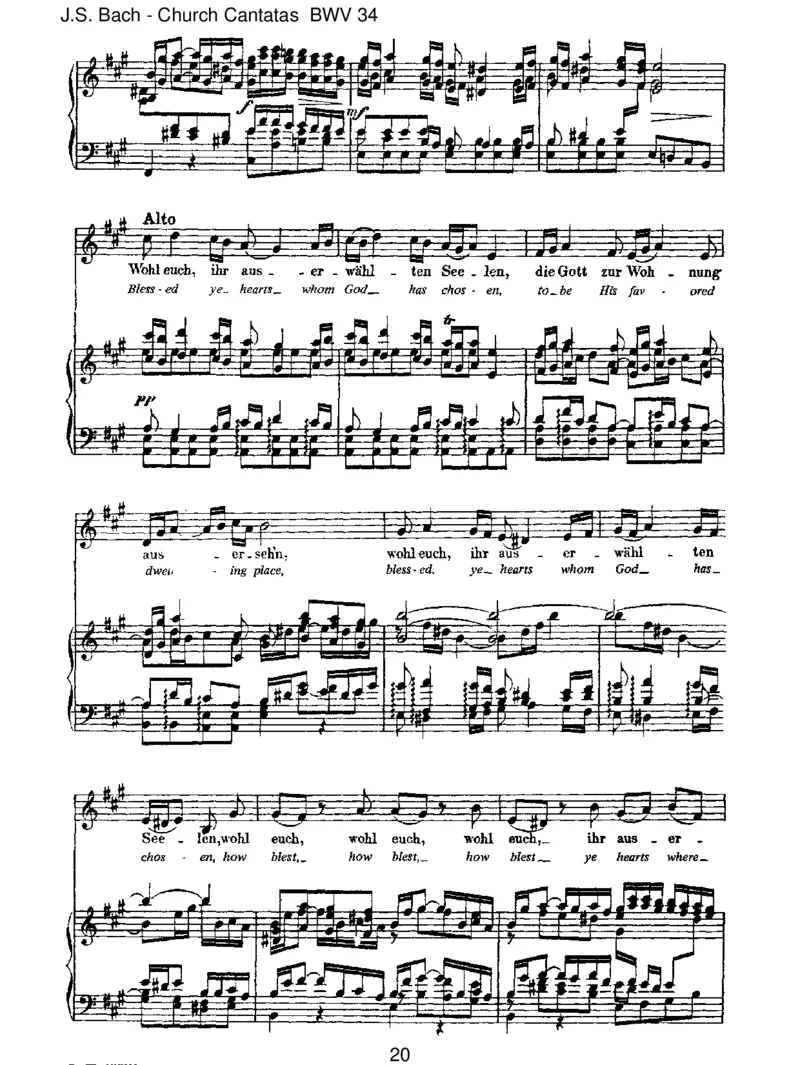 BWV34OewigesFeuer,oUrsprungderLiebe_一万首著名钢琴曲谱哈农贝多芬合集视频教学电子版高清无水印可打印_1古典钢琴知名音乐家谱_巴赫钢琴谱全集_J.S巴赫作品全集