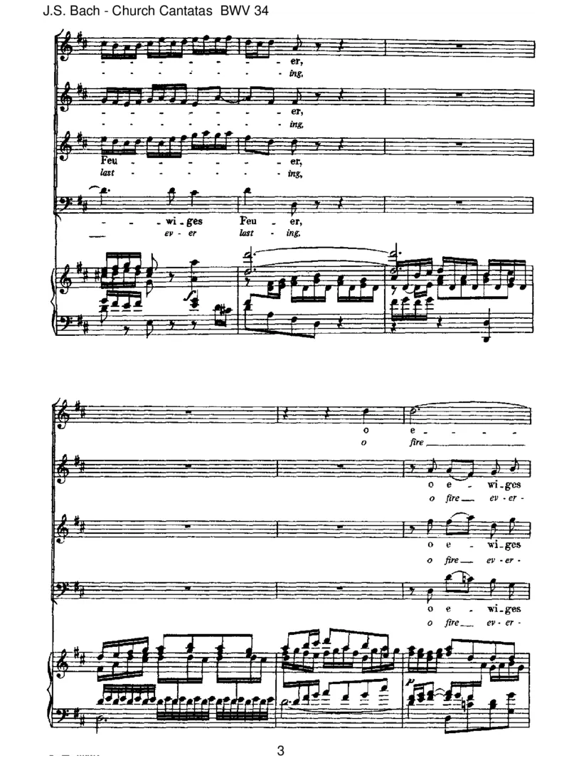 BWV34OewigesFeuer,oUrsprungderLiebe_一万首著名钢琴曲谱哈农贝多芬合集视频教学电子版高清无水印可打印_1古典钢琴知名音乐家谱_巴赫钢琴谱全集_J.S巴赫作品全集