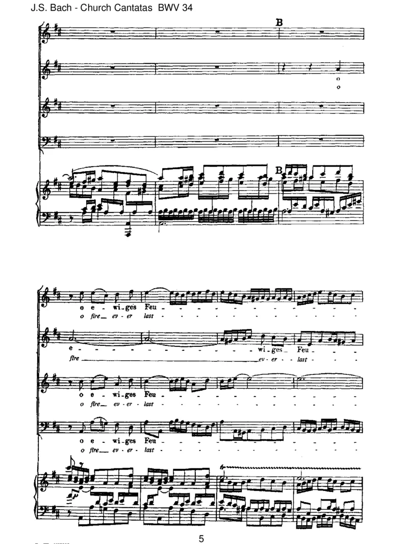 BWV34OewigesFeuer,oUrsprungderLiebe_一万首著名钢琴曲谱哈农贝多芬合集视频教学电子版高清无水印可打印_1古典钢琴知名音乐家谱_巴赫钢琴谱全集_J.S巴赫作品全集