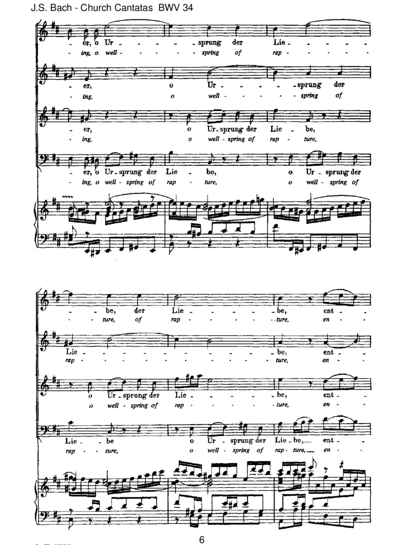 BWV34OewigesFeuer,oUrsprungderLiebe_一万首著名钢琴曲谱哈农贝多芬合集视频教学电子版高清无水印可打印_1古典钢琴知名音乐家谱_巴赫钢琴谱全集_J.S巴赫作品全集