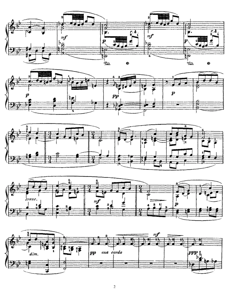 AndanteCantabile(fromOp11)_一万首著名钢琴曲谱哈农贝多芬合集视频教学电子版高清无水印可打印_1古典钢琴知名音乐家谱_柴科夫斯基钢琴谱全集_其他