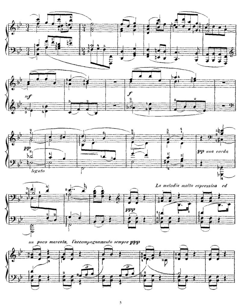 AndanteCantabile(fromOp11)_一万首著名钢琴曲谱哈农贝多芬合集视频教学电子版高清无水印可打印_1古典钢琴知名音乐家谱_柴科夫斯基钢琴谱全集_其他