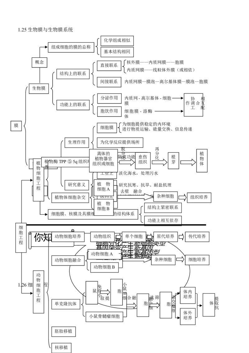 品优教学高考生物知识点总结(全)_赠送小初高学霸笔记等_小初高知识点_小初高知识点_高考生物知识点