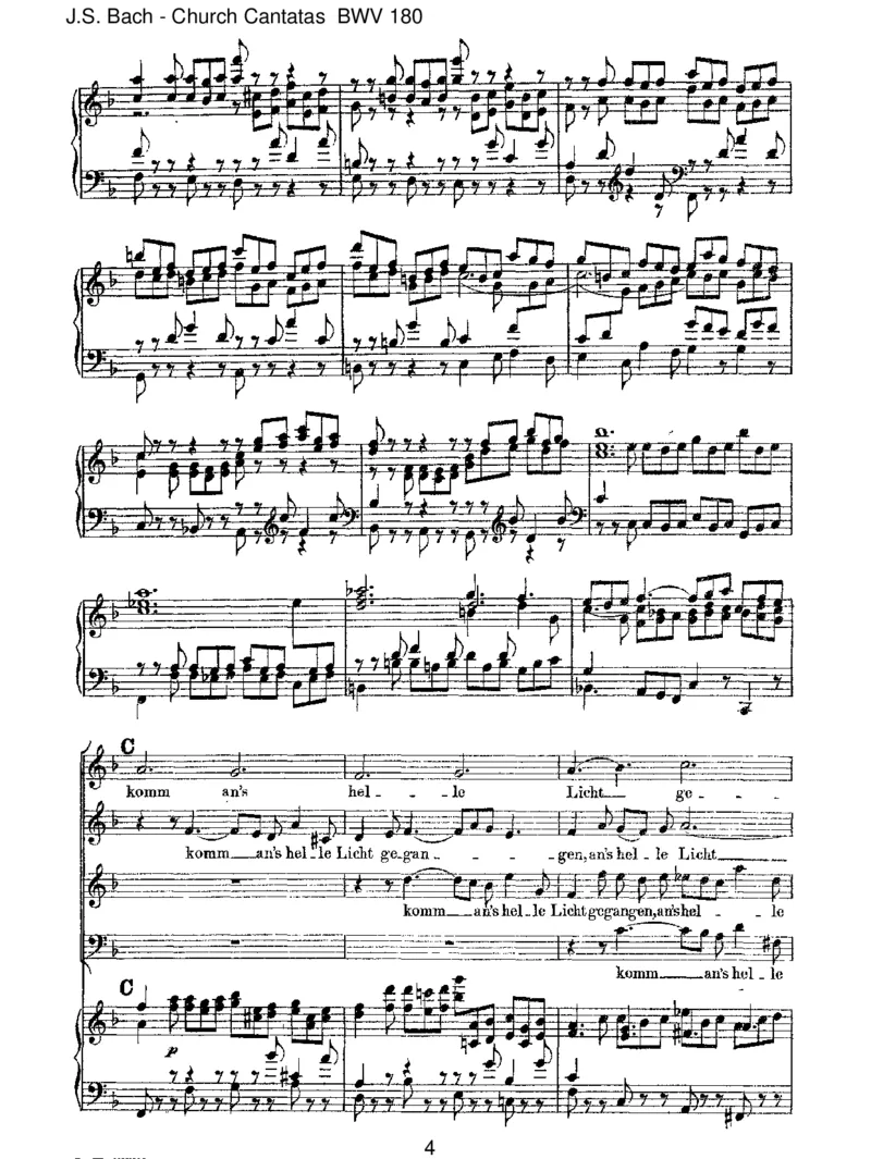 BWV180Schm&uuml;ckedich,oliebeSeele_一万首著名钢琴曲谱哈农贝多芬合集视频教学电子版高清无水印可打印_1古典钢琴知名音乐家谱_巴赫钢琴谱全集_J.S巴赫作品全集_JohannSebastianBach(1685-1750)巴赫