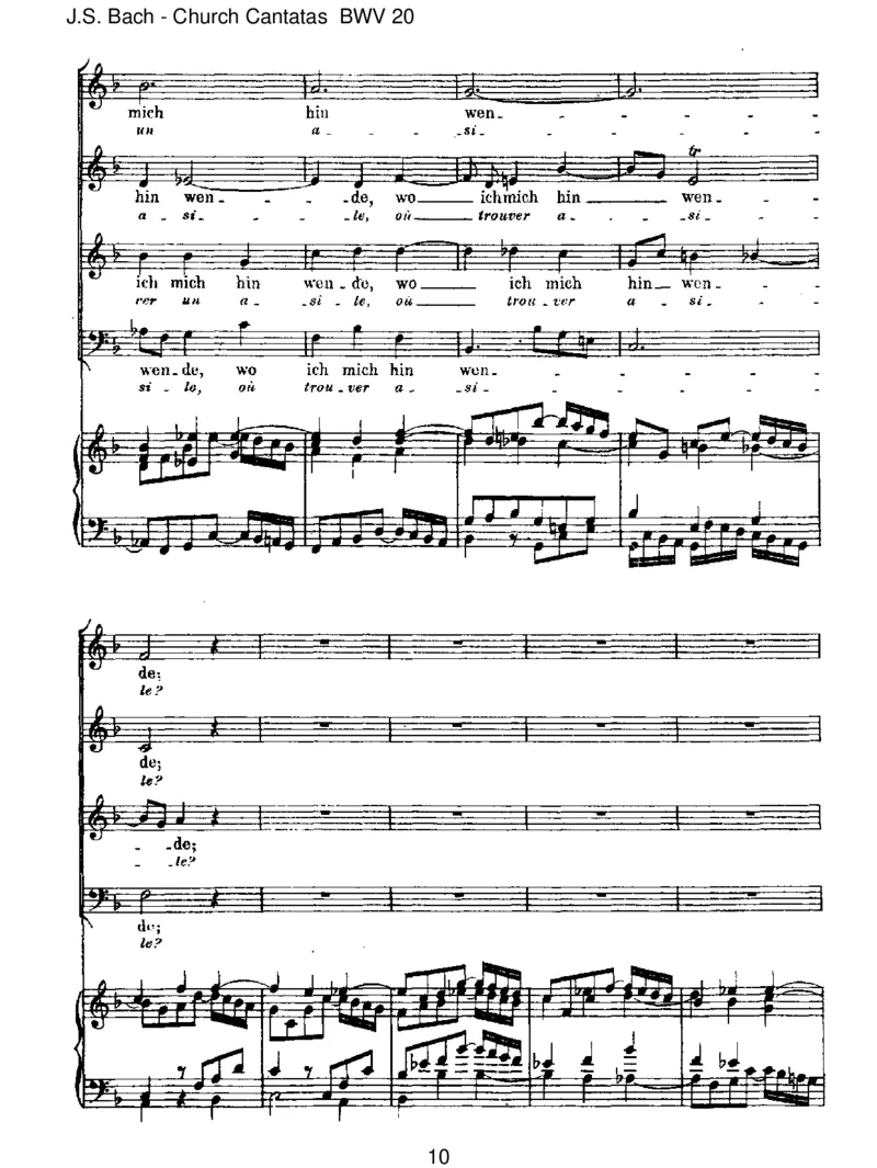 BWV20OEwigkeit,duDonnerwort_一万首著名钢琴曲谱哈农贝多芬合集视频教学电子版高清无水印可打印_1古典钢琴知名音乐家谱_巴赫钢琴谱全集_J.S巴赫作品全集_JohannSebastianBach(1685-1750)巴赫