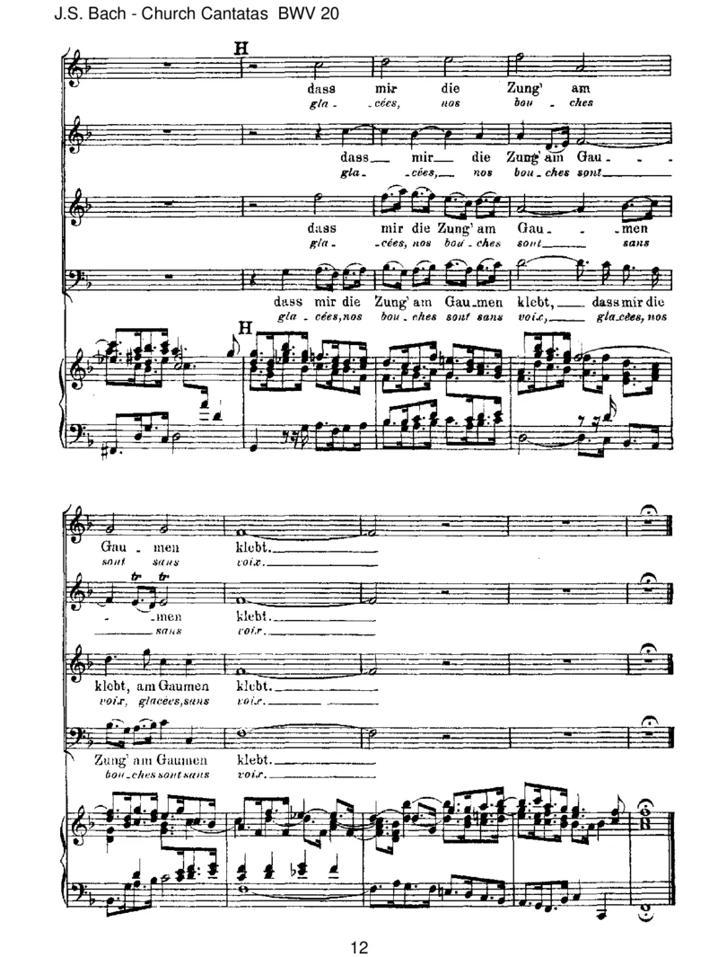 BWV20OEwigkeit,duDonnerwort_一万首著名钢琴曲谱哈农贝多芬合集视频教学电子版高清无水印可打印_1古典钢琴知名音乐家谱_巴赫钢琴谱全集_J.S巴赫作品全集_JohannSebastianBach(1685-1750)巴赫