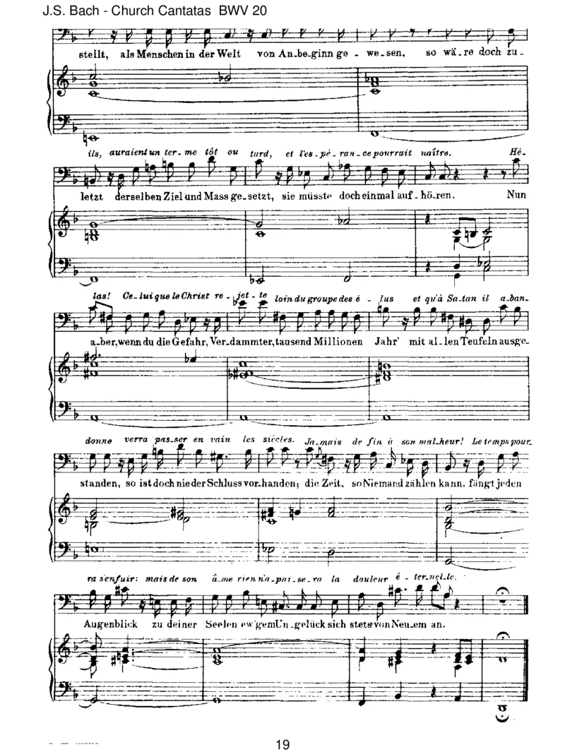 BWV20OEwigkeit,duDonnerwort_一万首著名钢琴曲谱哈农贝多芬合集视频教学电子版高清无水印可打印_1古典钢琴知名音乐家谱_巴赫钢琴谱全集_J.S巴赫作品全集_JohannSebastianBach(1685-1750)巴赫
