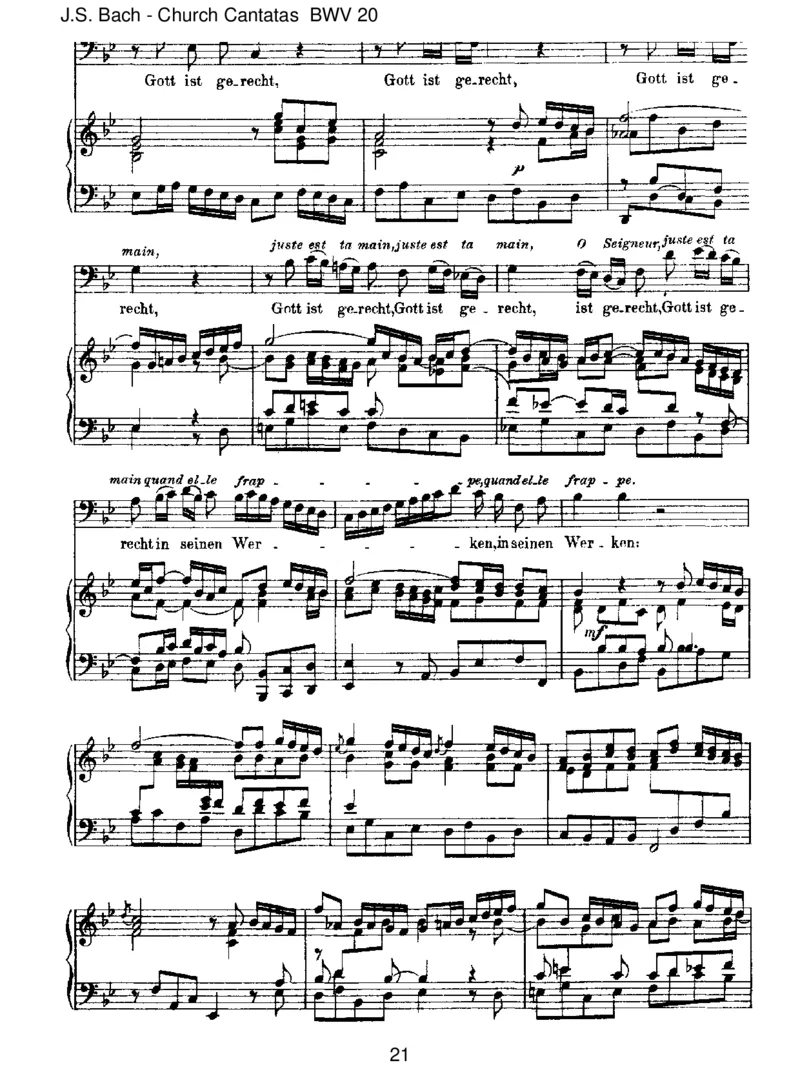 BWV20OEwigkeit,duDonnerwort_一万首著名钢琴曲谱哈农贝多芬合集视频教学电子版高清无水印可打印_1古典钢琴知名音乐家谱_巴赫钢琴谱全集_J.S巴赫作品全集_JohannSebastianBach(1685-1750)巴赫