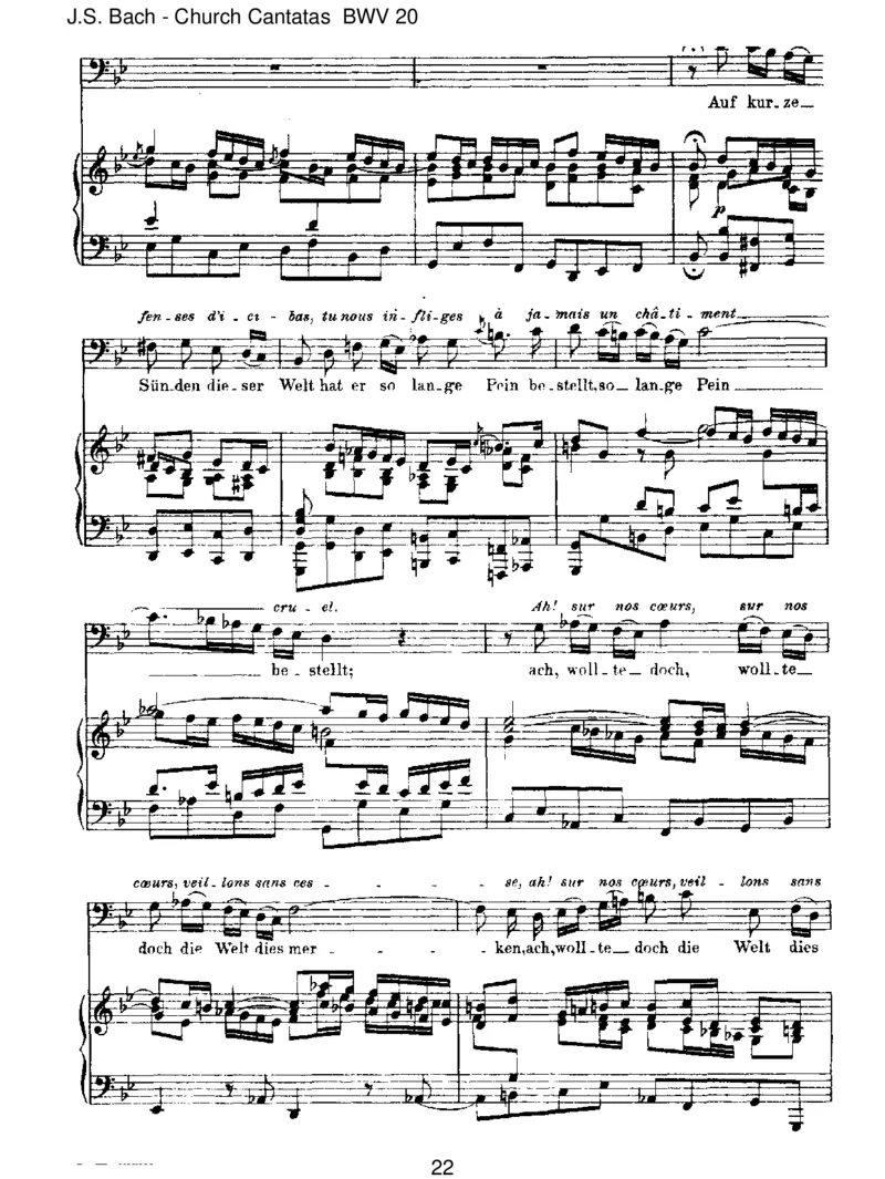 BWV20OEwigkeit,duDonnerwort_一万首著名钢琴曲谱哈农贝多芬合集视频教学电子版高清无水印可打印_1古典钢琴知名音乐家谱_巴赫钢琴谱全集_J.S巴赫作品全集_JohannSebastianBach(1685-1750)巴赫