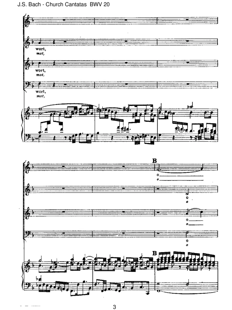 BWV20OEwigkeit,duDonnerwort_一万首著名钢琴曲谱哈农贝多芬合集视频教学电子版高清无水印可打印_1古典钢琴知名音乐家谱_巴赫钢琴谱全集_J.S巴赫作品全集_JohannSebastianBach(1685-1750)巴赫