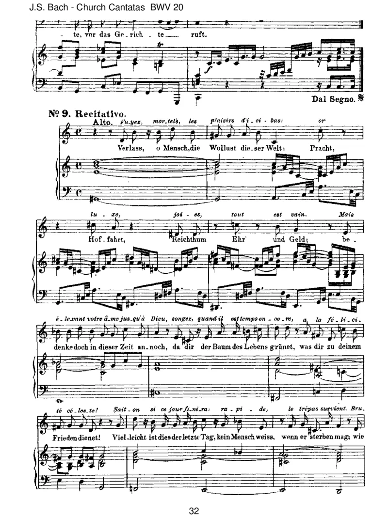 BWV20OEwigkeit,duDonnerwort_一万首著名钢琴曲谱哈农贝多芬合集视频教学电子版高清无水印可打印_1古典钢琴知名音乐家谱_巴赫钢琴谱全集_J.S巴赫作品全集_JohannSebastianBach(1685-1750)巴赫