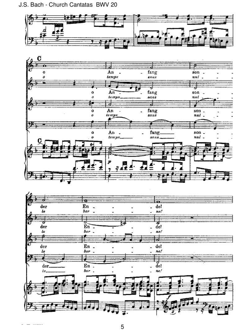 BWV20OEwigkeit,duDonnerwort_一万首著名钢琴曲谱哈农贝多芬合集视频教学电子版高清无水印可打印_1古典钢琴知名音乐家谱_巴赫钢琴谱全集_J.S巴赫作品全集_JohannSebastianBach(1685-1750)巴赫