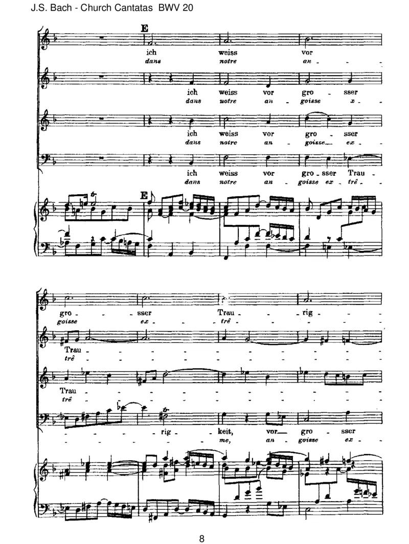 BWV20OEwigkeit,duDonnerwort_一万首著名钢琴曲谱哈农贝多芬合集视频教学电子版高清无水印可打印_1古典钢琴知名音乐家谱_巴赫钢琴谱全集_J.S巴赫作品全集_JohannSebastianBach(1685-1750)巴赫