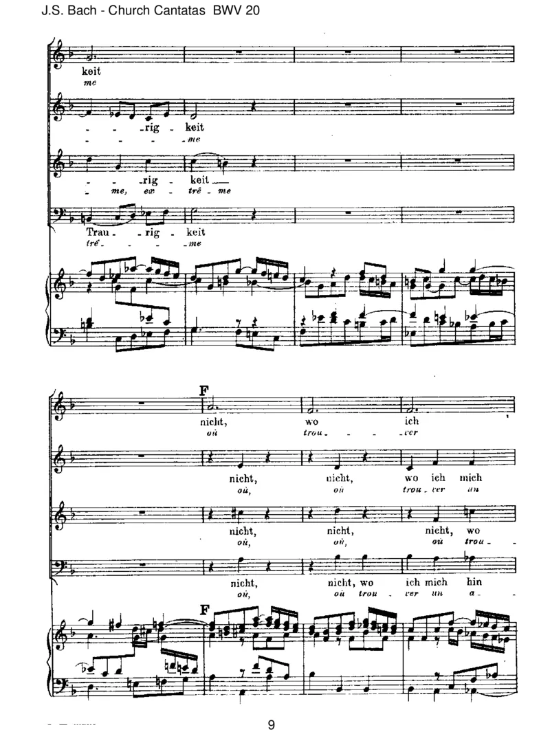 BWV20OEwigkeit,duDonnerwort_一万首著名钢琴曲谱哈农贝多芬合集视频教学电子版高清无水印可打印_1古典钢琴知名音乐家谱_巴赫钢琴谱全集_J.S巴赫作品全集_JohannSebastianBach(1685-1750)巴赫