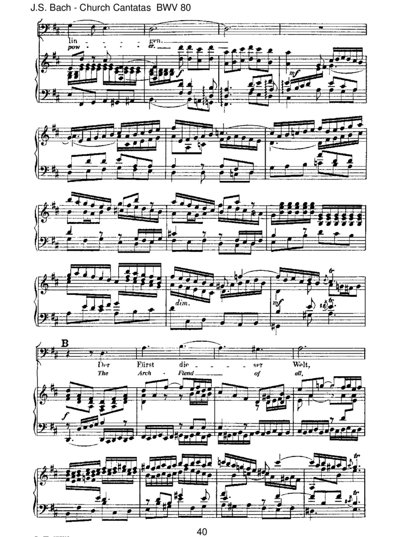 BWV80Ein'festeBurgistunserGott_一万首著名钢琴曲谱哈农贝多芬合集视频教学电子版高清无水印可打印_1古典钢琴知名音乐家谱_巴赫钢琴谱全集_J.S巴赫作品全集_JohannSebastianBach(1685-1750)巴赫