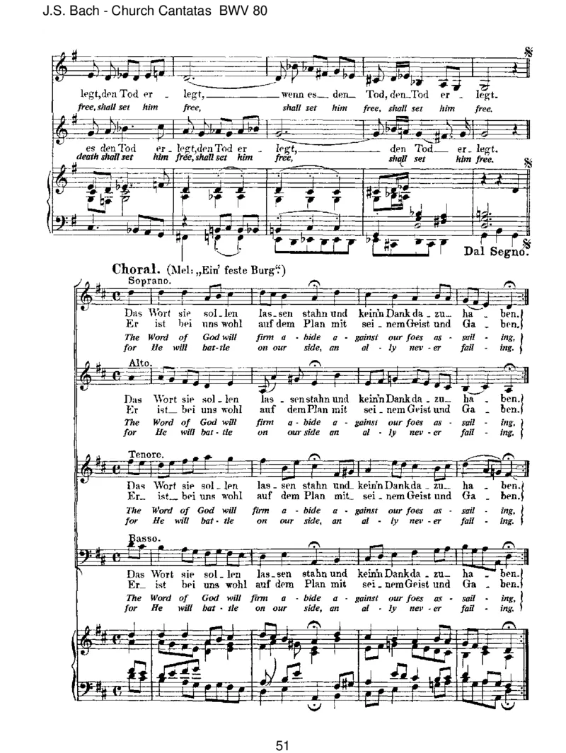 BWV80Ein'festeBurgistunserGott_一万首著名钢琴曲谱哈农贝多芬合集视频教学电子版高清无水印可打印_1古典钢琴知名音乐家谱_巴赫钢琴谱全集_J.S巴赫作品全集_JohannSebastianBach(1685-1750)巴赫