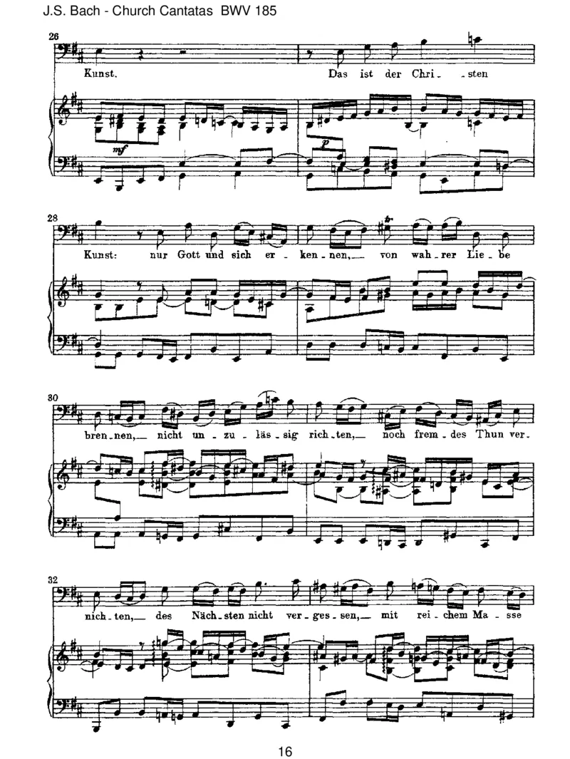 BWV185BarmherzigesHerzederewigenLiebe_一万首著名钢琴曲谱哈农贝多芬合集视频教学电子版高清无水印可打印_1古典钢琴知名音乐家谱_巴赫钢琴谱全集_J.S巴赫作品全集