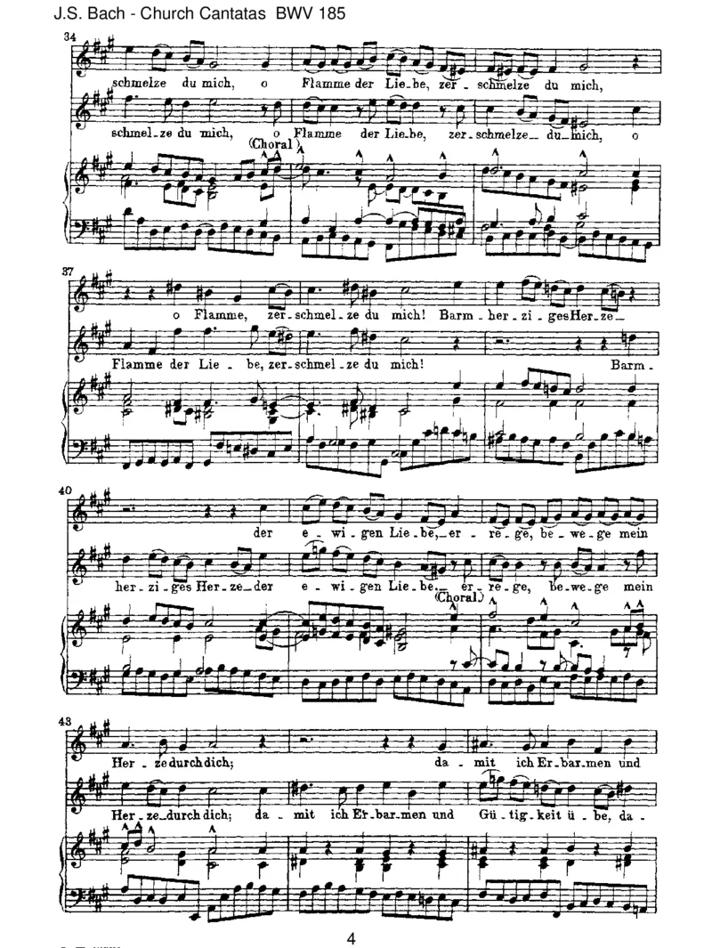 BWV185BarmherzigesHerzederewigenLiebe_一万首著名钢琴曲谱哈农贝多芬合集视频教学电子版高清无水印可打印_1古典钢琴知名音乐家谱_巴赫钢琴谱全集_J.S巴赫作品全集