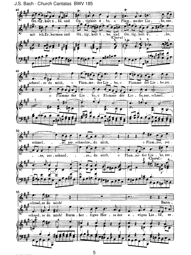 BWV185BarmherzigesHerzederewigenLiebe_一万首著名钢琴曲谱哈农贝多芬合集视频教学电子版高清无水印可打印_1古典钢琴知名音乐家谱_巴赫钢琴谱全集_J.S巴赫作品全集