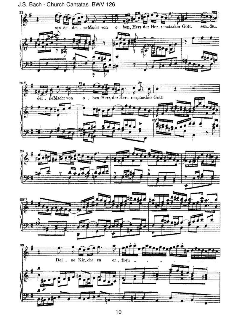 BWV126Erhaltuns,Herr,beideinemWort_一万首著名钢琴曲谱哈农贝多芬合集视频教学电子版高清无水印可打印_1古典钢琴知名音乐家谱_巴赫钢琴谱全集_J.S巴赫作品全集