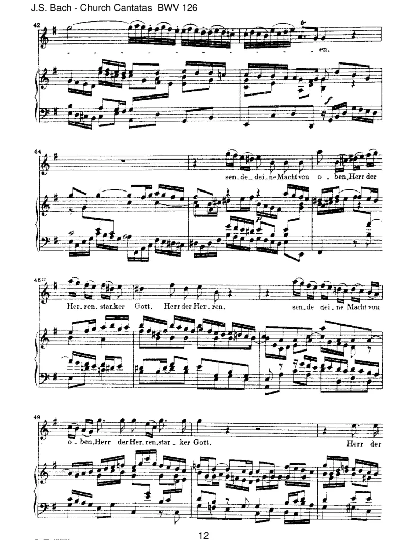 BWV126Erhaltuns,Herr,beideinemWort_一万首著名钢琴曲谱哈农贝多芬合集视频教学电子版高清无水印可打印_1古典钢琴知名音乐家谱_巴赫钢琴谱全集_J.S巴赫作品全集