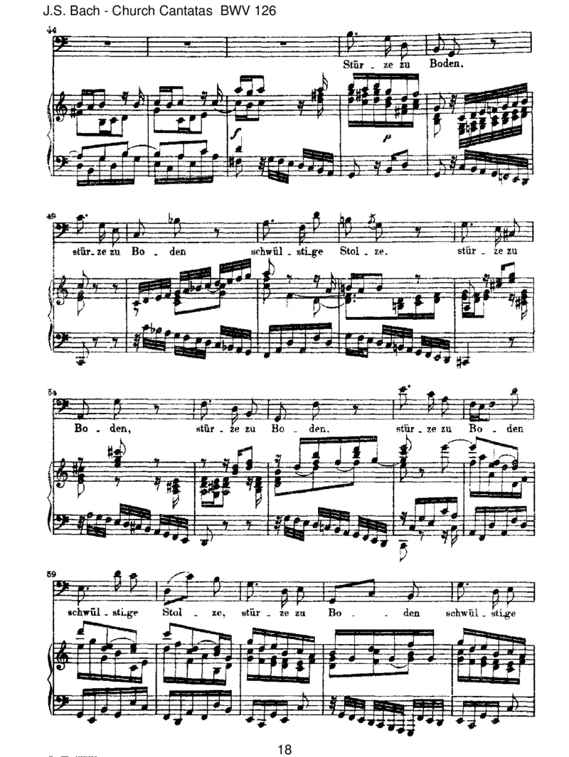 BWV126Erhaltuns,Herr,beideinemWort_一万首著名钢琴曲谱哈农贝多芬合集视频教学电子版高清无水印可打印_1古典钢琴知名音乐家谱_巴赫钢琴谱全集_J.S巴赫作品全集