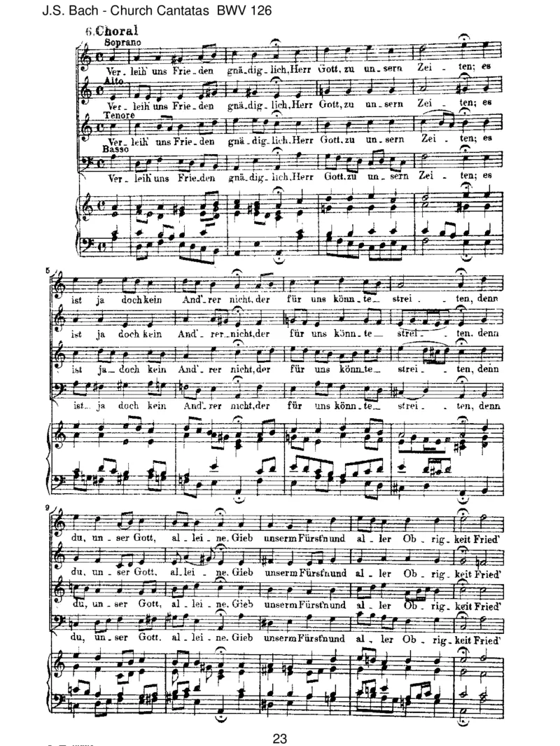 BWV126Erhaltuns,Herr,beideinemWort_一万首著名钢琴曲谱哈农贝多芬合集视频教学电子版高清无水印可打印_1古典钢琴知名音乐家谱_巴赫钢琴谱全集_J.S巴赫作品全集
