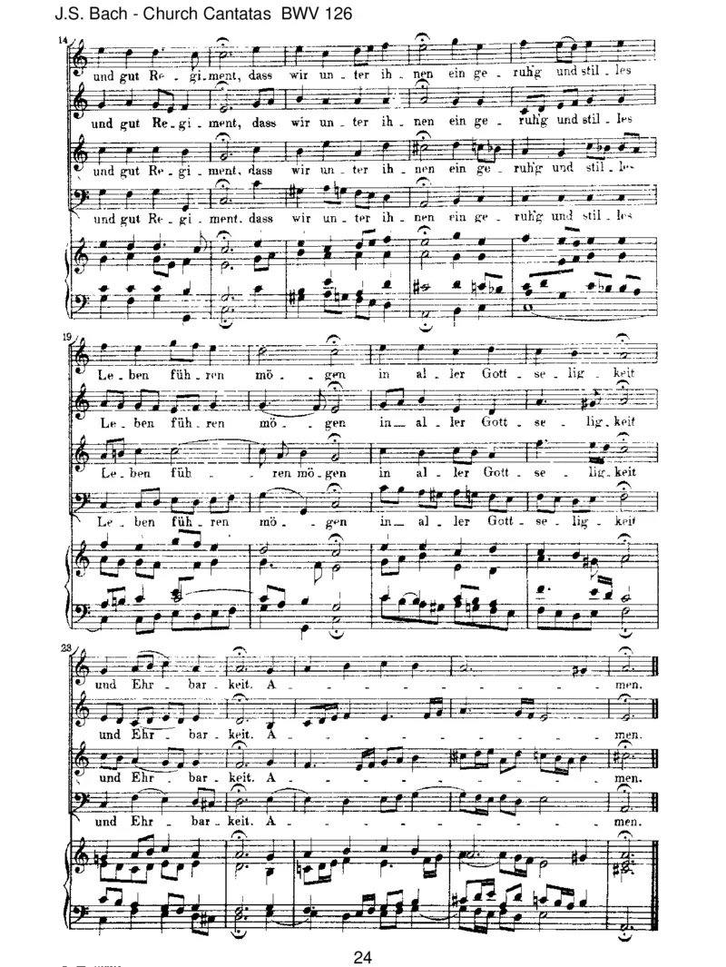 BWV126Erhaltuns,Herr,beideinemWort_一万首著名钢琴曲谱哈农贝多芬合集视频教学电子版高清无水印可打印_1古典钢琴知名音乐家谱_巴赫钢琴谱全集_J.S巴赫作品全集