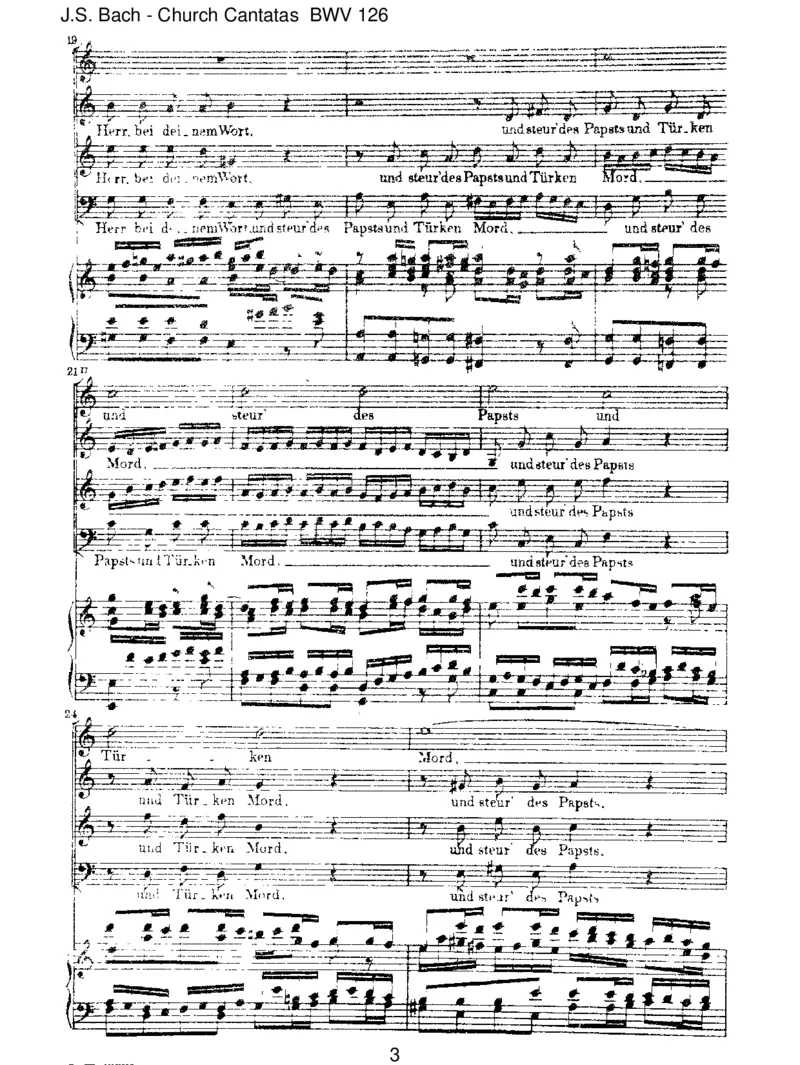 BWV126Erhaltuns,Herr,beideinemWort_一万首著名钢琴曲谱哈农贝多芬合集视频教学电子版高清无水印可打印_1古典钢琴知名音乐家谱_巴赫钢琴谱全集_J.S巴赫作品全集