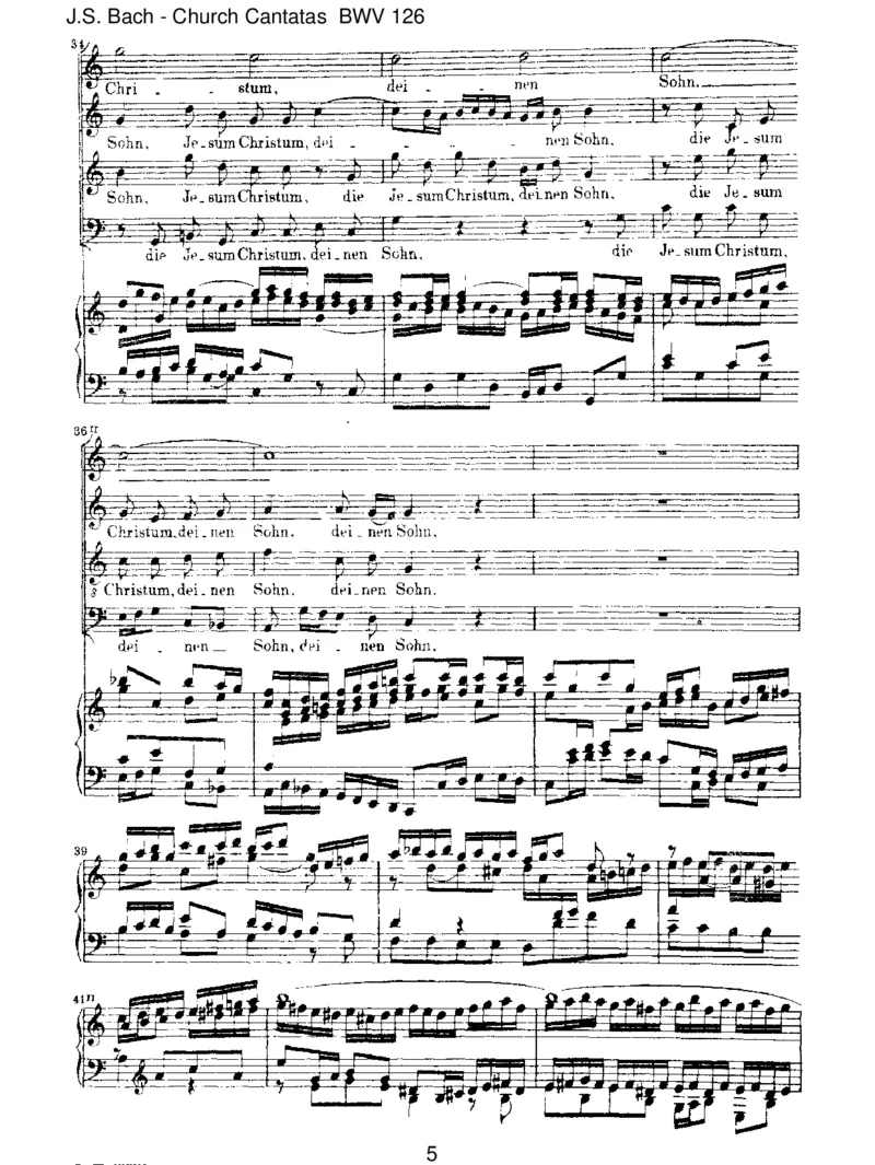BWV126Erhaltuns,Herr,beideinemWort_一万首著名钢琴曲谱哈农贝多芬合集视频教学电子版高清无水印可打印_1古典钢琴知名音乐家谱_巴赫钢琴谱全集_J.S巴赫作品全集