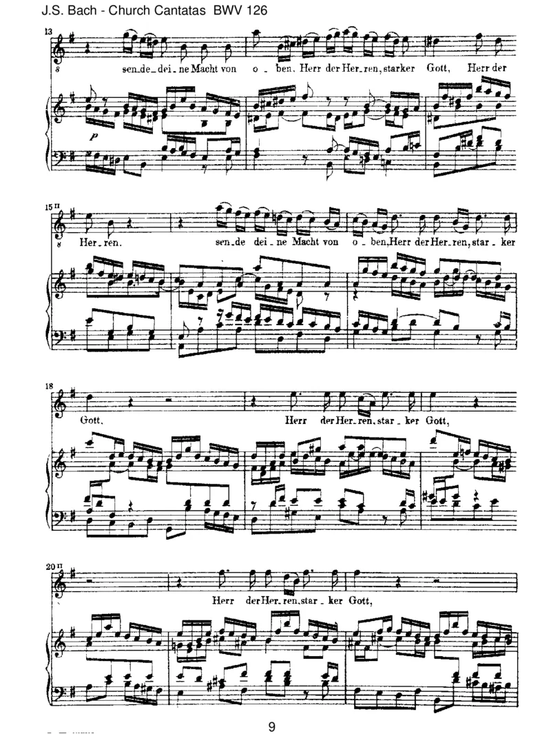 BWV126Erhaltuns,Herr,beideinemWort_一万首著名钢琴曲谱哈农贝多芬合集视频教学电子版高清无水印可打印_1古典钢琴知名音乐家谱_巴赫钢琴谱全集_J.S巴赫作品全集