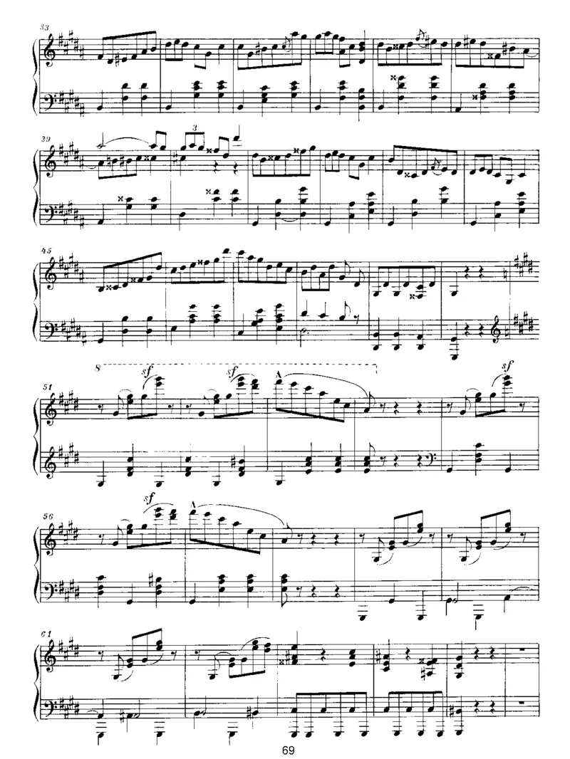 2Waltzes(1886)_一万首著名钢琴曲谱哈农贝多芬合集视频教学电子版高清无水印可打印_1古典钢琴知名音乐家谱_斯克里亚宾钢琴谱全集_圆舞曲