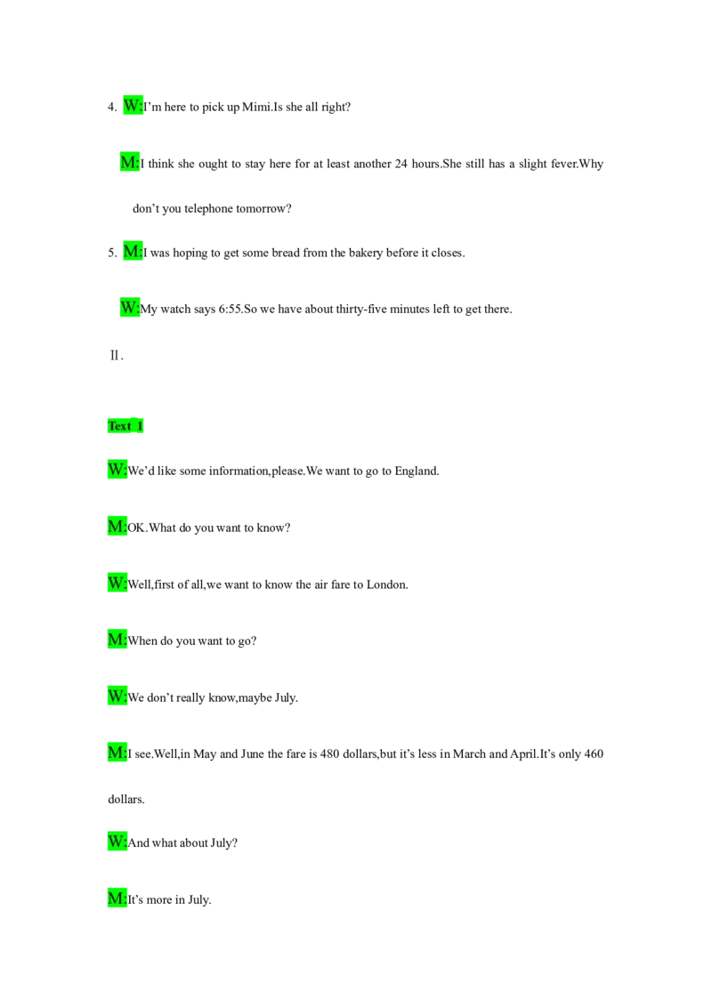 备考2024新高考英语听力(答案+文本)02_2024年5月_01按日期_1号_2024高考英语听力专题（80套模拟训练+历年真题）(附音频）_高考英语听力高分80套模拟训练_270