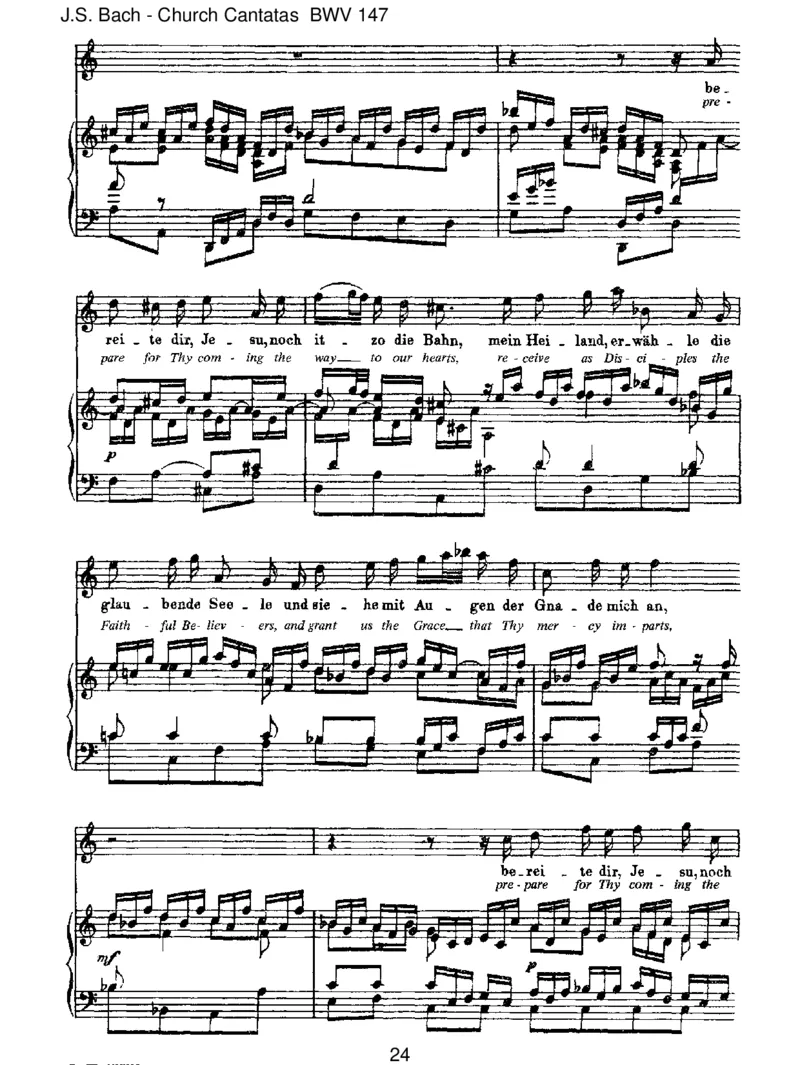 BWV147HerzundMundundTatundLeben_一万首著名钢琴曲谱哈农贝多芬合集视频教学电子版高清无水印可打印_1古典钢琴知名音乐家谱_巴赫钢琴谱全集_J.S巴赫作品全集