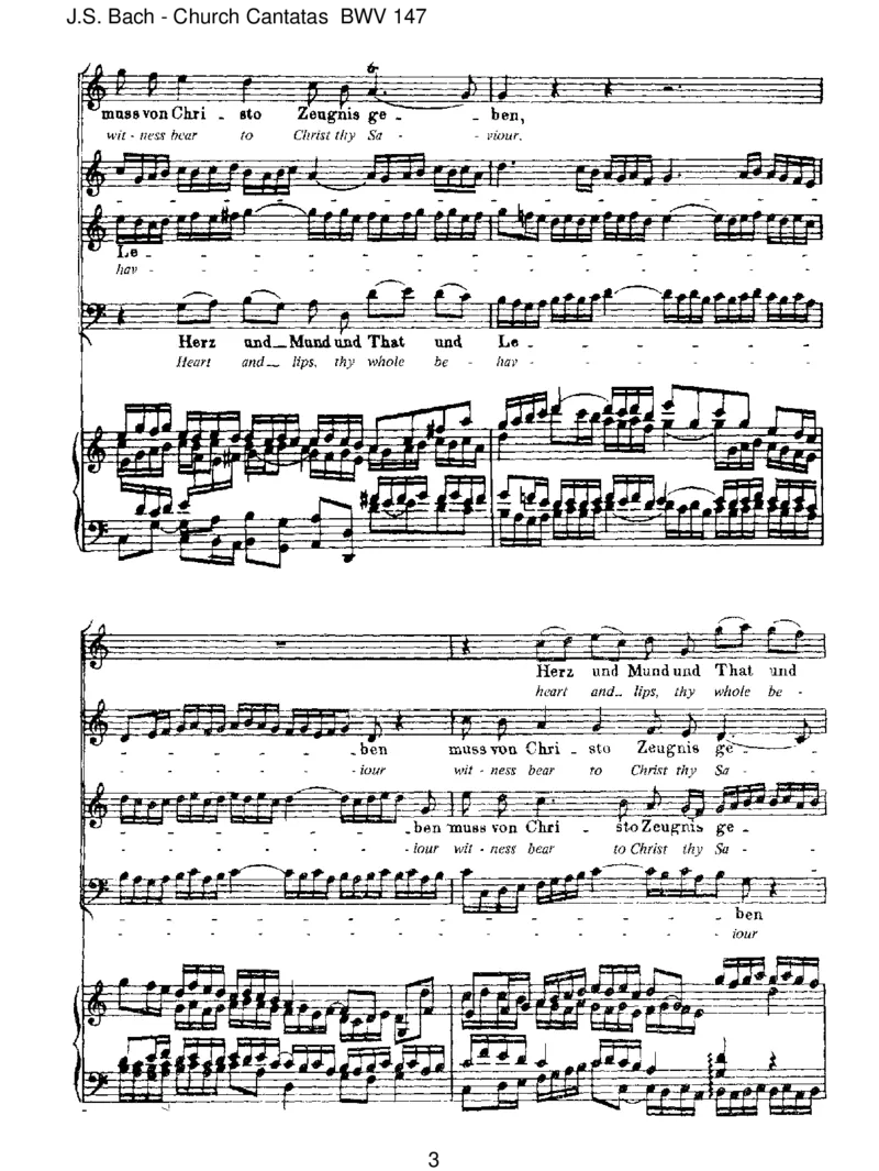BWV147HerzundMundundTatundLeben_一万首著名钢琴曲谱哈农贝多芬合集视频教学电子版高清无水印可打印_1古典钢琴知名音乐家谱_巴赫钢琴谱全集_J.S巴赫作品全集
