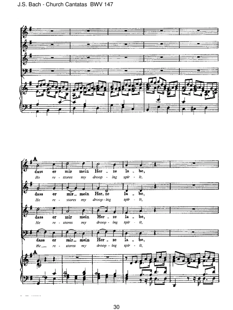 BWV147HerzundMundundTatundLeben_一万首著名钢琴曲谱哈农贝多芬合集视频教学电子版高清无水印可打印_1古典钢琴知名音乐家谱_巴赫钢琴谱全集_J.S巴赫作品全集