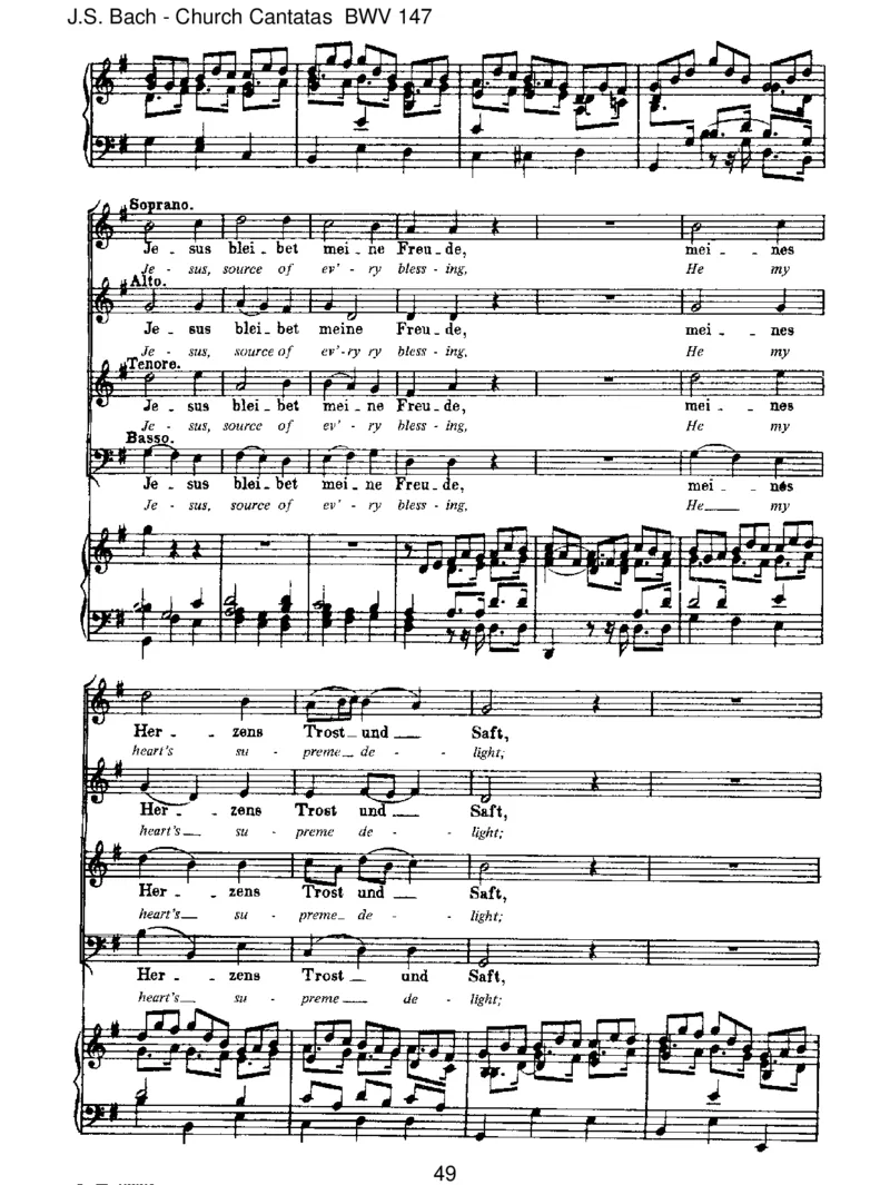BWV147HerzundMundundTatundLeben_一万首著名钢琴曲谱哈农贝多芬合集视频教学电子版高清无水印可打印_1古典钢琴知名音乐家谱_巴赫钢琴谱全集_J.S巴赫作品全集
