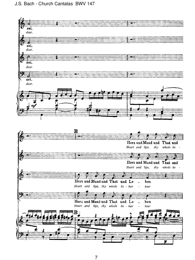 BWV147HerzundMundundTatundLeben_一万首著名钢琴曲谱哈农贝多芬合集视频教学电子版高清无水印可打印_1古典钢琴知名音乐家谱_巴赫钢琴谱全集_J.S巴赫作品全集