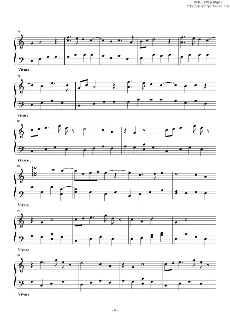 41、班得瑞钢琴谱3（41页，共9首）_一万首著名钢琴曲谱哈农贝多芬合集视频教学电子版高清无水印可打印_3流行音乐谱_流行钢琴谱合集形式_高清PDF无水印