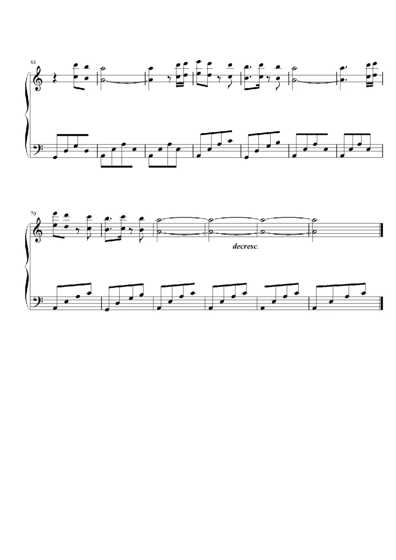 41、班得瑞钢琴谱3（41页，共9首）_一万首著名钢琴曲谱哈农贝多芬合集视频教学电子版高清无水印可打印_3流行音乐谱_流行钢琴谱合集形式_高清PDF无水印