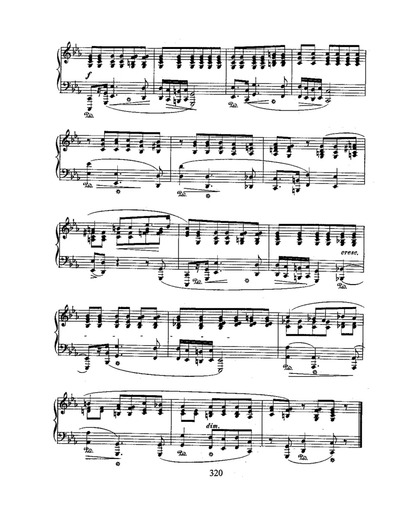 2Polonaises,Op40_一万首著名钢琴曲谱哈农贝多芬合集视频教学电子版高清无水印可打印_1古典钢琴知名音乐家谱_肖邦钢琴谱全集_波兰舞曲