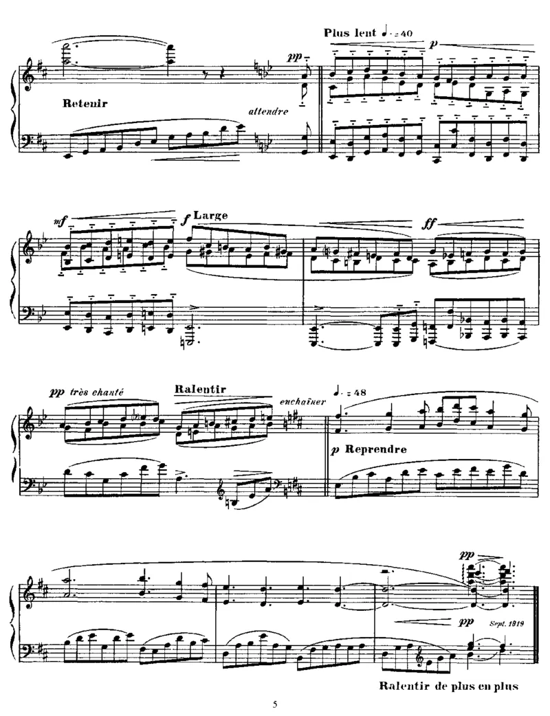 3Nocturnes_一万首著名钢琴曲谱哈农贝多芬合集视频教学电子版高清无水印可打印_1古典钢琴知名音乐家谱_萨蒂钢琴谱全集