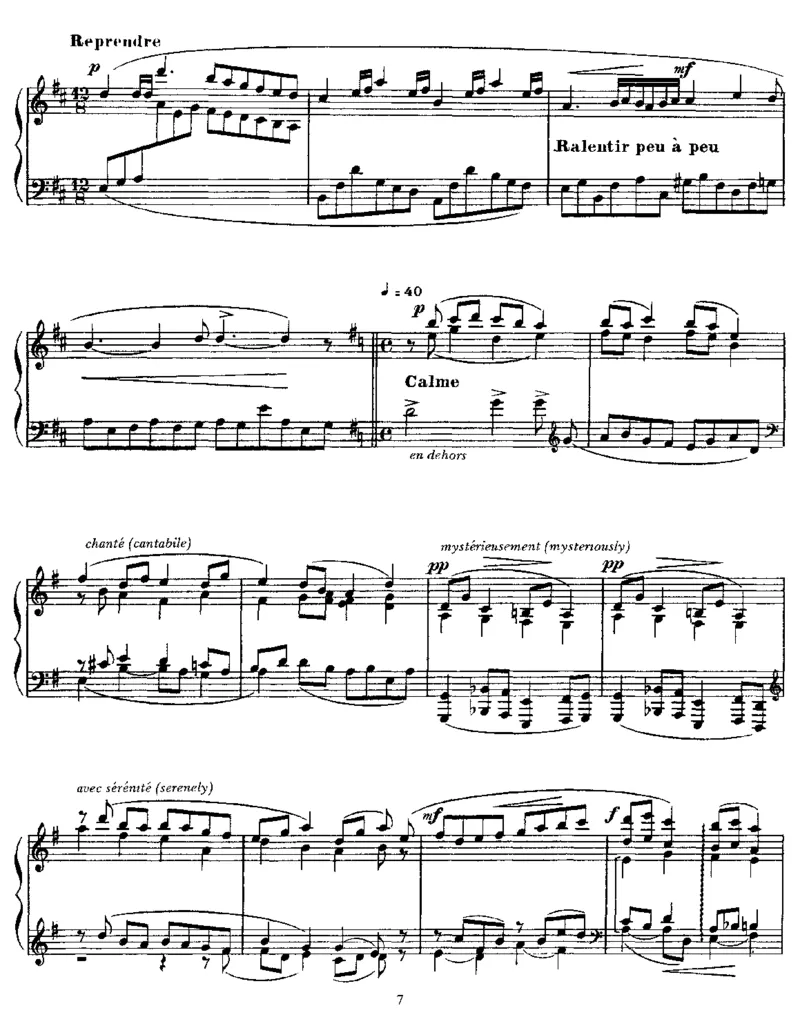 3Nocturnes_一万首著名钢琴曲谱哈农贝多芬合集视频教学电子版高清无水印可打印_1古典钢琴知名音乐家谱_萨蒂钢琴谱全集