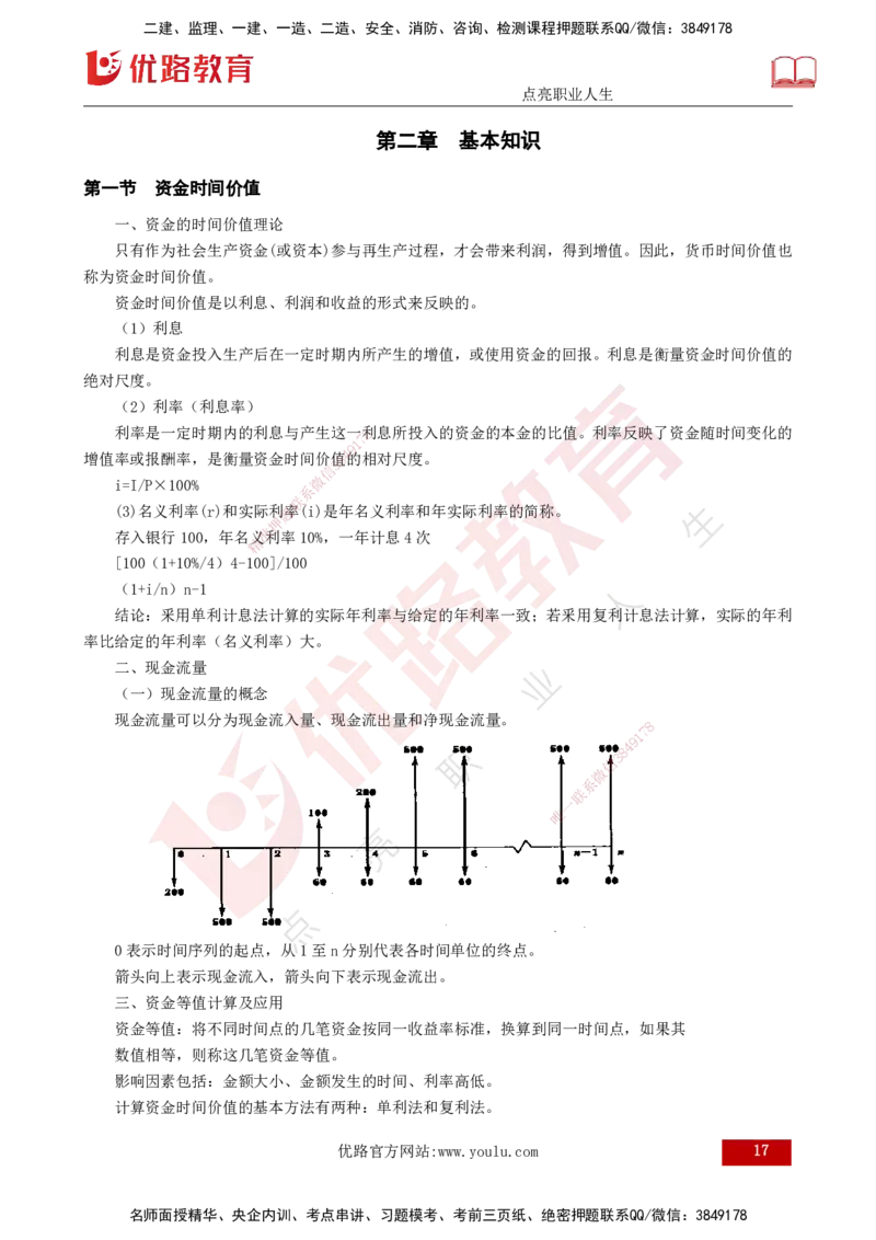 25年监理《投资（水利）》第1-3章讲义（打印版）_监理工程师_2025监理工程师_2025年监理工程师SVIP_2025年监理水利控制SVIP_02-基础精讲✿高端面授✿深度强化_00.新教材补录