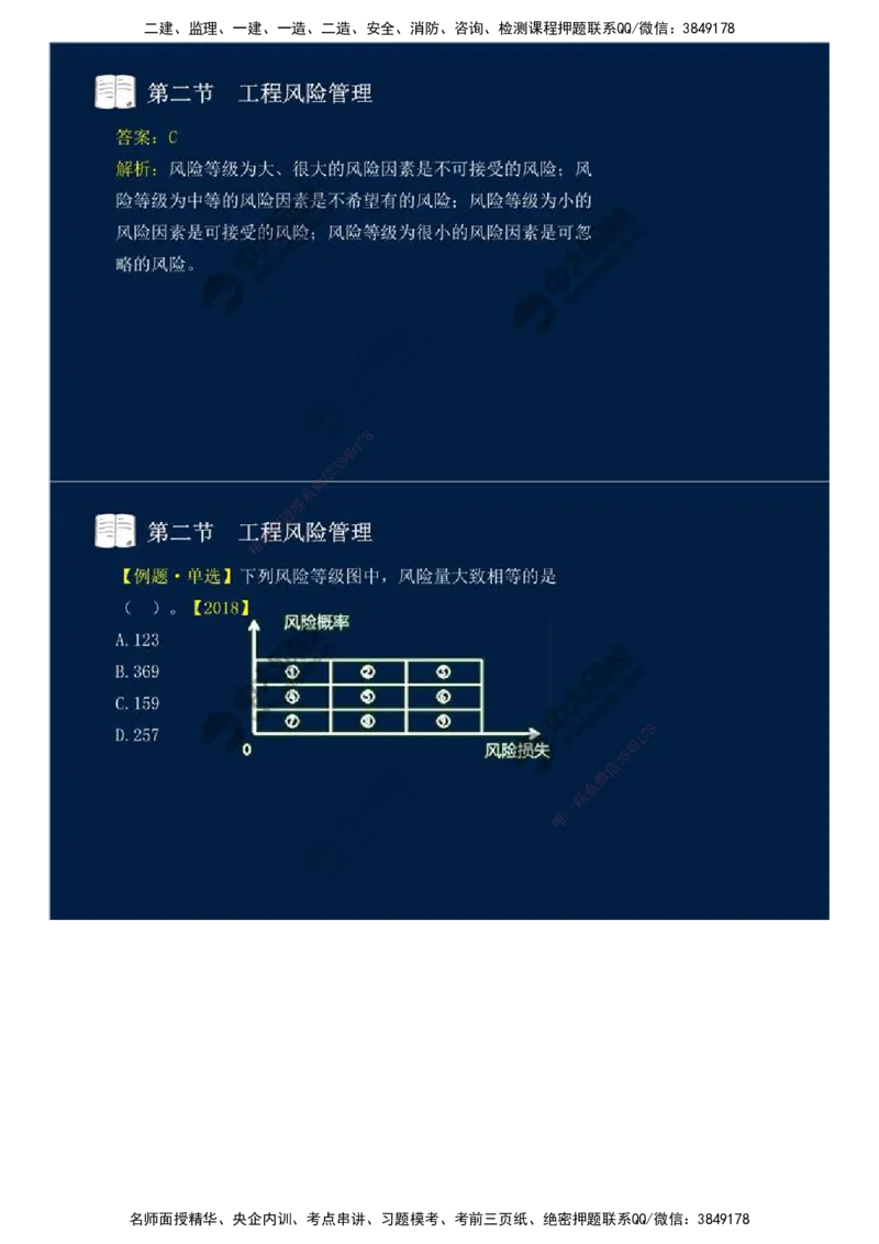 43.第十章-第二节-工程风险管理（一）.mp4_监理工程师_2025监理工程师_2025年监理工程师SVIP_2025年监理概论法规SVIP_02-基础精讲✿高端面授✿深度强化_讲义