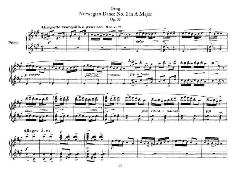 4NorwegianDances,Op35(4Hands)_一万首著名钢琴曲谱哈农贝多芬合集视频教学电子版高清无水印可打印_1古典钢琴知名音乐家谱_格里格钢琴谱全集_四手联弹