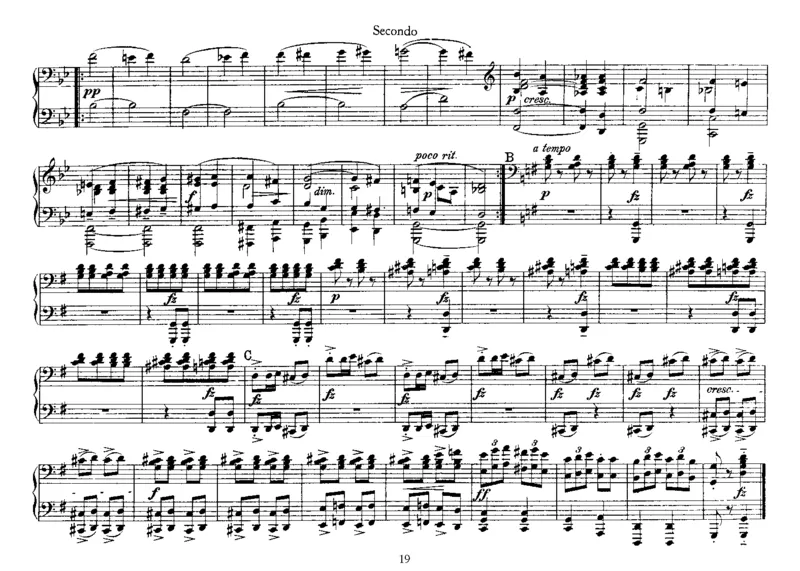 4NorwegianDances,Op35(4Hands)_一万首著名钢琴曲谱哈农贝多芬合集视频教学电子版高清无水印可打印_1古典钢琴知名音乐家谱_格里格钢琴谱全集_四手联弹